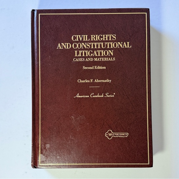 West Publishing co Other - Brown Civil Rights and Constitutional Litigation Book